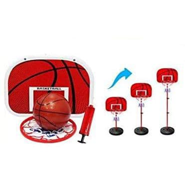 لعبة كرة السلة مع ستاند منزلي Rainbowtoys Kids Indoor Basketball Set - 129390