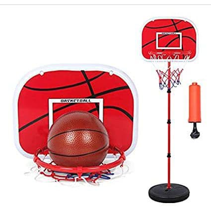 لعبة كرة السلة مع ستاند منزلي Rainbowtoys Kids Indoor Basketball Set - 129391