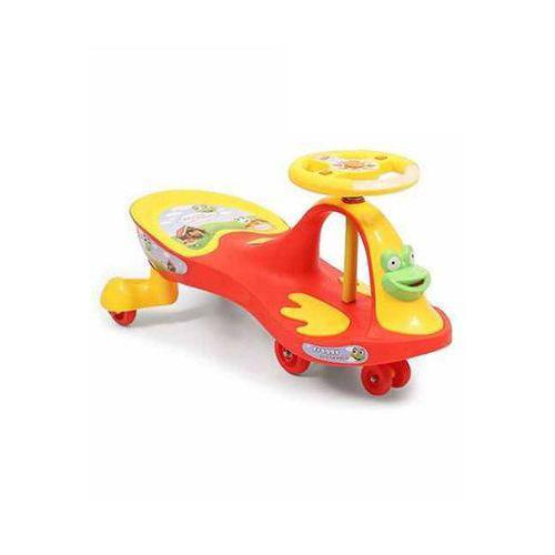 السيارة العجيبة للاطفال أحمر وأصفر ميجا ستار Megastar Red And Yellow Swing Rider Car