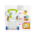 مشاية تعليم المشي للاطفال 4 عجلات هوانجر Huanger 4 Wheels Multi Functional Music Walker