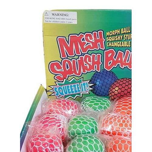 كرة الضغط لليد (12 قطعة) 12-Piece Mesh Squish Ball Set