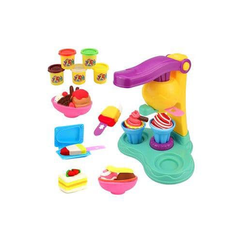 لعبة آلة صنع الآيس كريم Artlook 18-Piece Ice Cream Double Twister Set
