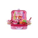 لعبة مجموعة المطبخ للأطفال 20-Piece Kitchen Suitcase Toy Playset