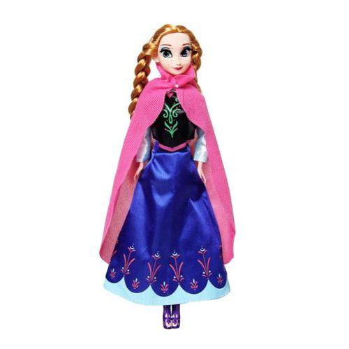دمية ملكة الثلج (2 قطع )Forzen 2-Piece Cartoon Princess Anna And Elsa Doll Set - SW1hZ2U6MjIyNDg3