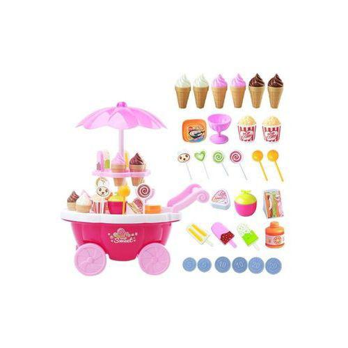 لعبة عربة الآيس كريم Beauenty 36-Piece Candy Ice Cream Car Toys Set