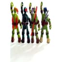 مجموعة دمى سلاحف النينجا 4-Piece Ninja Turtle Action Set