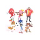 Generic 6 Piece Sonic Figures Hedgehog Toy Set