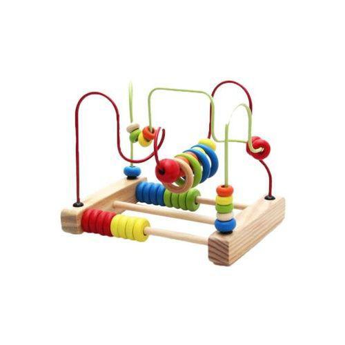 لعبة تعلم الحساب (العد) الخشبية للأطفال Counting Bead Educational Baby Toy