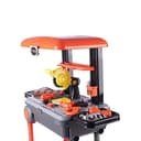 لعبة طاولة النجارة للأطفال Deluxe Trolley Tool Set