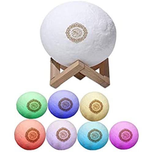 مكبر الصوت للقرآن الكريم  Moon Lamp Quran Speaker