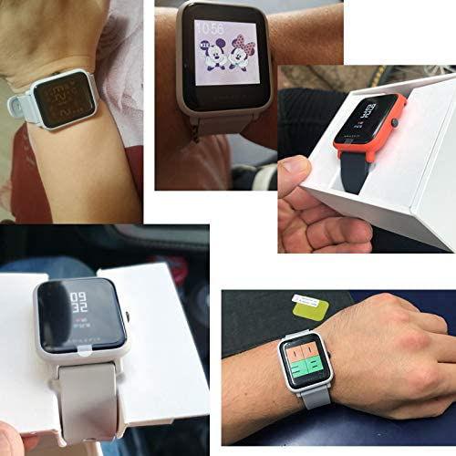 Tonwin Amazfit Bip S Unisex GPS Bluetooth Smart Watch, Black - SW1hZ2U6MTk1MjU2