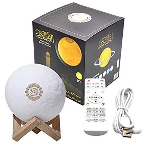 Swthlge 4 In 1 Quran LED Night Light with Bluetooth Speaker