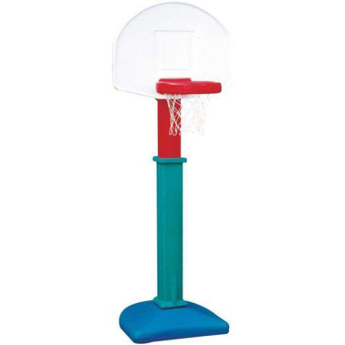 Rainbowtoys Adjustable Basketball Hoop with Stand for Kids, Multi Colour