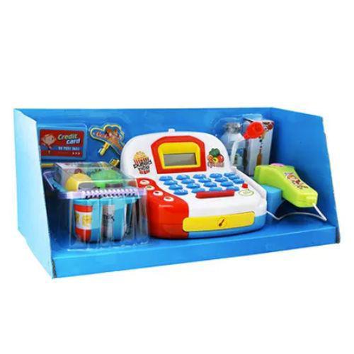 لعبة مجموعة أدوات المحاسب ( الكاشير ) Supermarket Pretend Cash Register Playset - SW1hZ2U6MjI3MDc2