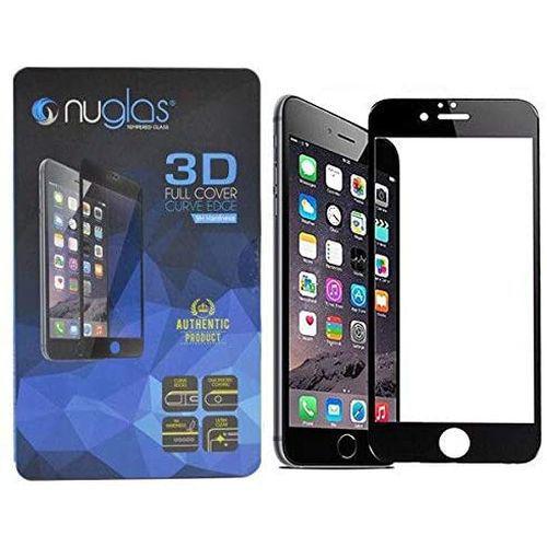 Nuglas 3D 0.3mm Nano Technology Tempered Glass for iPhone 8Plus, Black