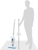 ممسحة بخار للأرضيات 1300 واط Black+Decker Steam Mop with Superheated Steam with 5 Accessories Swivel Head