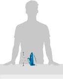 BLACK&amp;DECKER Black+Decker 1085W Dual Voltage Travel Steam Iron Blue  Ti250 B5 2 Years Warranty