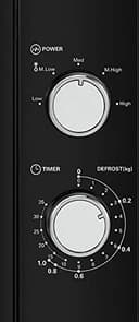 فرن كهربائي صغير 20 لتر 700 واط بلاك اند ديكر Black+Decker Microwave Oven with Defrost Function