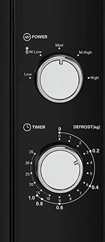 فرن كهربائي صغير 20 لتر 700 واط بلاك اند ديكر Black+Decker Microwave Oven with Defrost Function