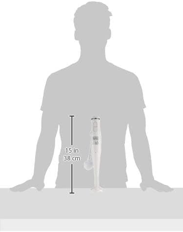 خلاط يدوي 300 واط Black+Decker 300W 2 Speed Stick Hand Blender with Calibrated Beaker