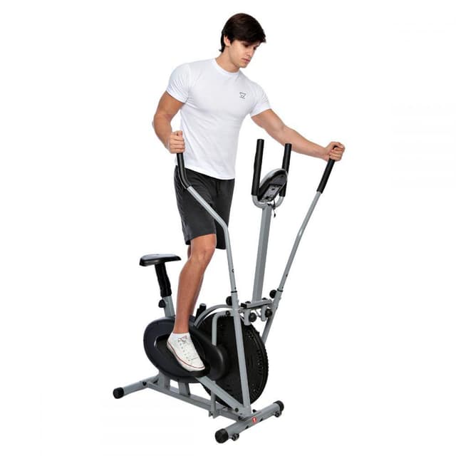 Marshal Fitness orbitrack 2 in 1 elliptical exercise bike with computer functions