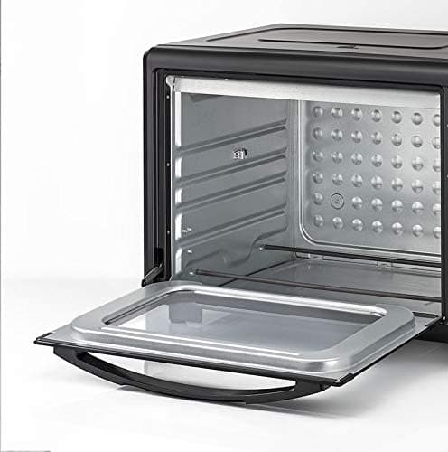 فرن كهربائي زجاجي وتوستر للتحميص 55 لتر بلاك اند ديكر BLACK+DECKER 55 L Glass Electric Oven And Toaster For Roasting