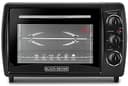Black&Decker Black+Decker 19l Double Glass Multifunction Toaster Oven With Rotisserie For Toasting/ Baking/ Broiling Black Tro19rdg B5 2 Years Warranty