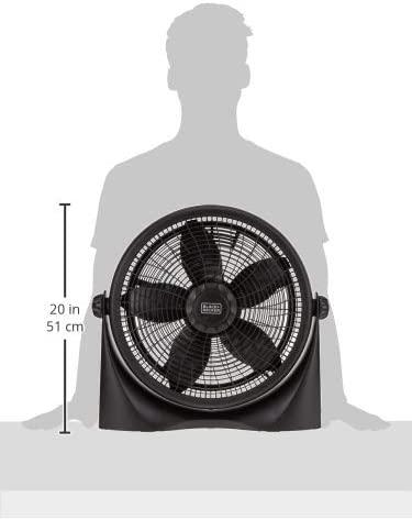 16 Box Fan  BLACK+DECKER