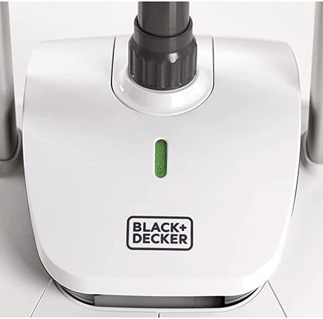 BLACK&amp;DECKER Black+Decker Garment Steamer with Double Pole 2000 W 2.4 Liter 3 Stage White/Grey  GST2000 B5 2 Years Warranty