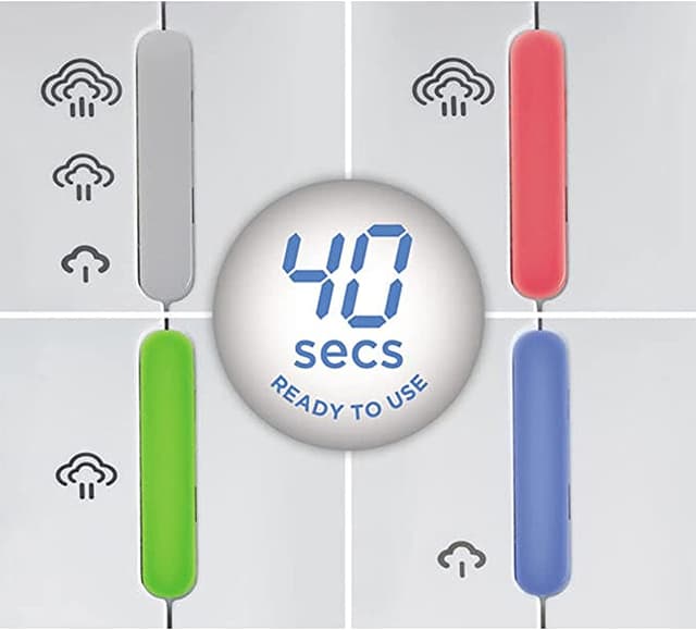 BLACK&amp;DECKER Black+Decker Garment Steamer with Double Pole 2000 W 2.4 Liter 3 Stage White/Grey  GST2000 B5 2 Years Warranty