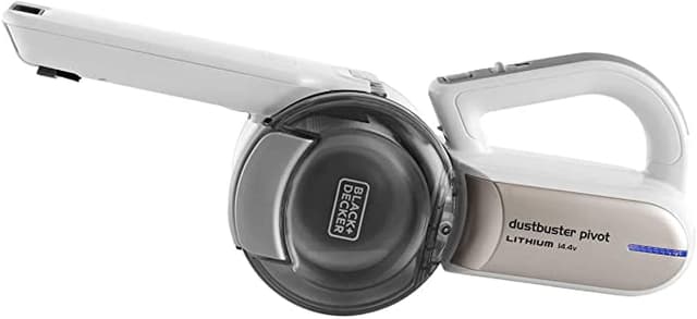 مكنسة كهربائية صغيرة لاسلكية محمولة باليد فلتر ثلاثي 440 مل بلاك اند ديكر Black+Decker Cordless Dustbuster Pivot Handheld Vacuum Cleaner