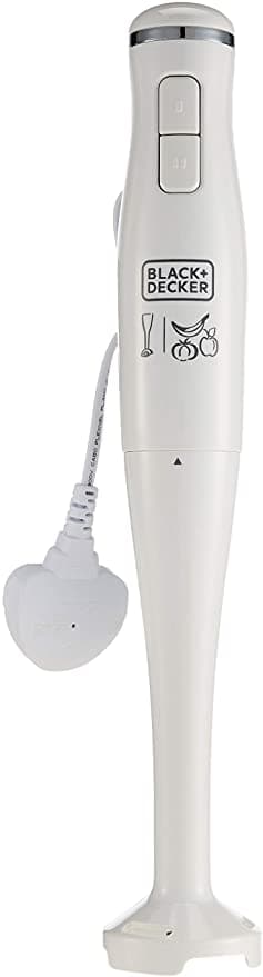 خلاط يدوي 300 واط Black+Decker 300W 2 Speed Stick Hand Blender with Calibrated Beaker