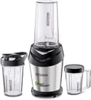 خلاط سموثي يدوي 600 واط Black+Decker NutriMaster Blender/Smoothie Maker  3 Jars with Lids - 128820