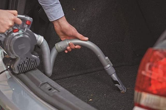 مكنسة كهربائية للسيارة 12.5 واط Black+Decker Flexi Auto Dustbuster Handheld Vacuum
