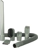 BLACK&DECKER Black+Decker 12V DC Auto Dustbuster Handheld Car Vacuum with 6 Pieces Accessories for Car Red/Grey  NV1210AV 2 Years Warranty