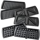 توستر حماصة توست والة الوافل 750 واط بلاك اند ديكر  Black+Decker 750 W Sandwich Grill And Waffle Maker