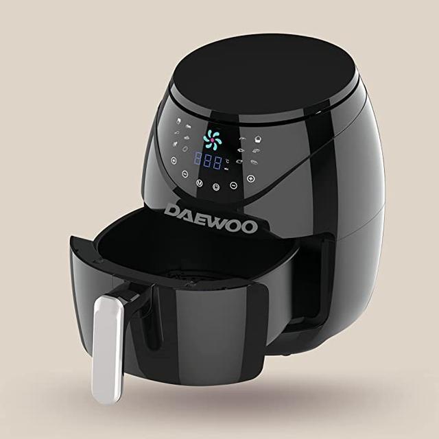 Daewoo 4 Liter Digital Air Fryer with Rapid Air Circulation Technology 1500W Korean Technology