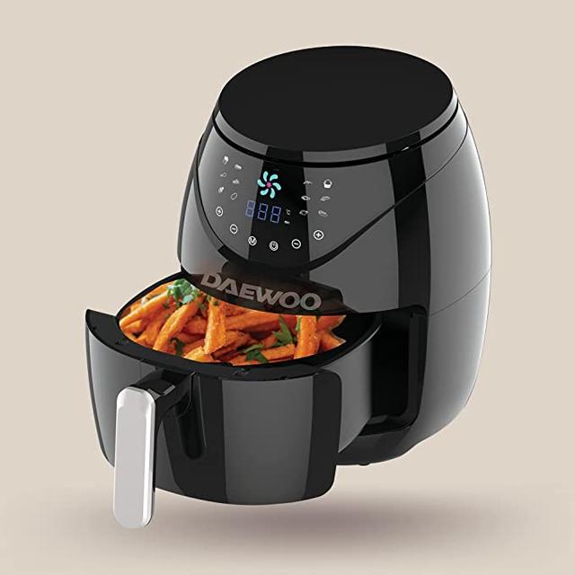 Daewoo 4 Liter Digital Air Fryer with Rapid Air Circulation Technology 1500W Korean Technology