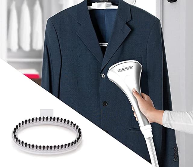 مكواة بخار 1785 واط بلاك اند ديكر Black+Decker Garment Steamer with Double Adjustable Pole