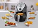مقلاة كهربائية يدوية 350 لتر Black+Decker Manual Aerofry Air Fryer with Rapid Air Convection Technology