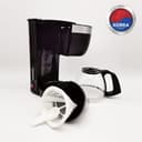 Daewoo Coffee Machine 10 Cup Coffee Maker for Drip Coffee and Espresso with 1.25L Glass Carafe 800W Korean Technology