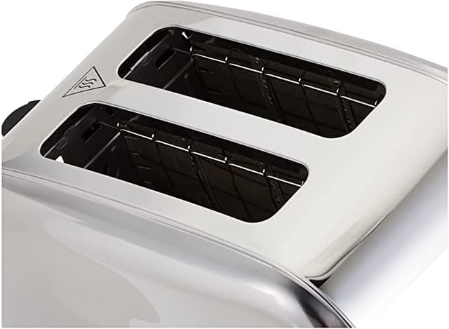 BLACK&amp;DECKER Black+Decker 2 Slice Cool Touch Bread Toaster White  ET222 B5 2 Year Warranty
