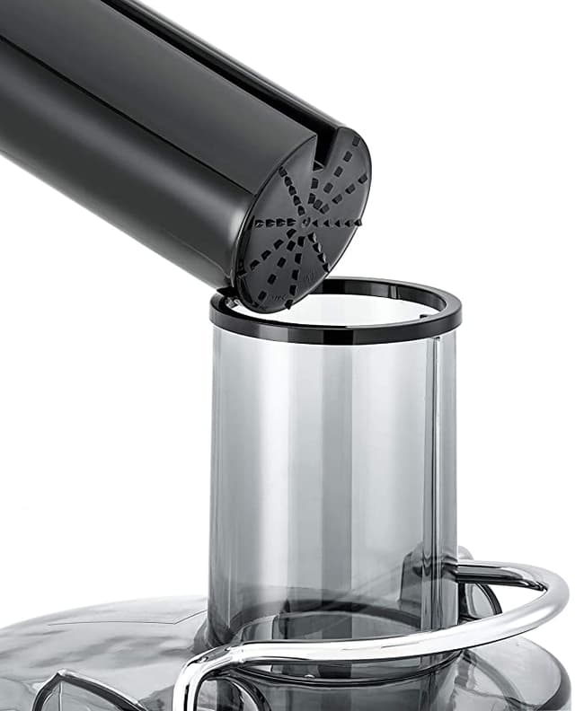 عصارة 800 واط Black+Decker Stainles Steel XL Juicer Extractor with Juice Collector