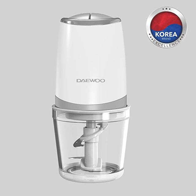 محضرة الطعام 500 واط Daewoo Food Chopper with Glass Bowl Quad Blade Mincer & Grinder Function