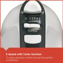 خلاط يدوي 300 واط Black+Decker 5 Speed Multifunction Bowl And Stand Mixer