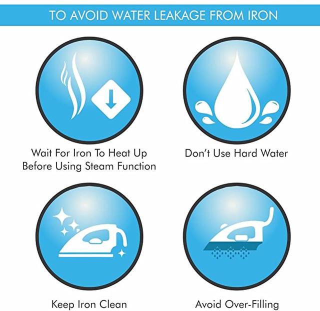 BLACK&amp;DECKER Black+Decker 2400W Steam Iron With Ceramic Soleplate Auto Shut Off Blue  X2150 B5 2 Years Warranty