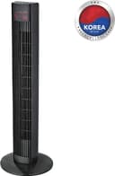 Daewoo 36 inch Digital Tower Fan with Remote, Timer, Oscillation, 3 Fan Speeds & 3 Wind Modes 45W Korean Technology - 129123