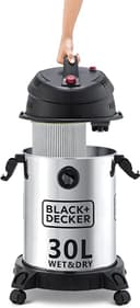 مكنسة بلاك اند ديكر برميل جاف ورطب 1610 واط Black+Decker Wet and Dry Vacuum Cleaner