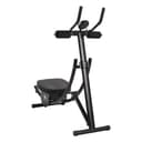 جهاز تمارين البطن قابل للطي أسود مارشال فتنس  Marshal Fitness Black Foldable Abdominal Coaster