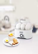 BLACK&DECKER Black+Decker 6 Piece Egg Cooker White  EG200 B6